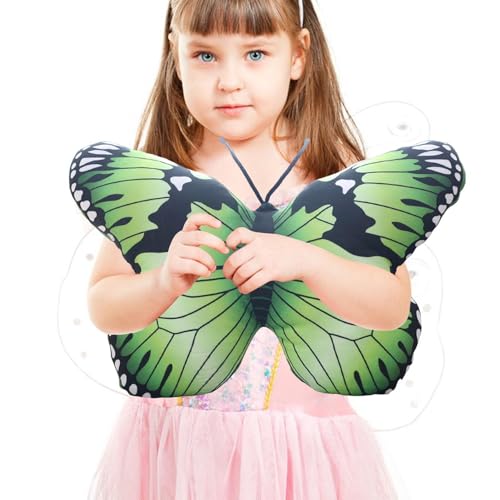 LPORF Schmetterlings-Kissen | Plüschtierkissen Dekorative Realistische Schmetterlings | Ornament Kissen Für Schlafzimmer | Bauernhaus Wohnzimmer | Sofa 15,75 X 11,81 Zoll von LPORF