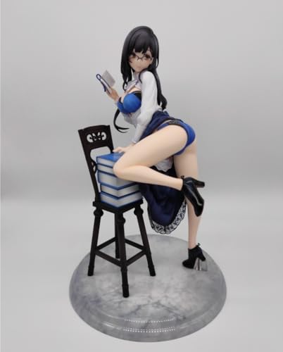 LPUDYSOG NSFW Hentai-Figur – literarischer Typ – Original Ecchi-Figuren, Anime-Actionfigur, Mädchenfiguren-Kollektion, 1/6 von LPUDYSOG