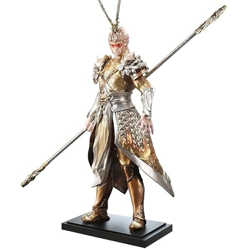 LPYDP Affenkönig-Schmuck, Sonnen-Wukong-Statue, Original-Charakter-Designs von der Reise in den Westen, beliebtes Spiel Black Myth Martial Arts, das beste Geschenk für Familie und Freunde (Gold) von LPYDP