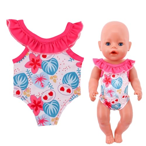 LQIOACU 1 Stück Puppe Badeanzug Baby Kleidung zubehör 43 cm Puppenkleidung 43 cm, A LQIOACU 1 Stück Puppe Badeanzug Baby Kleidung zubehör 43 cm Puppenkleidung 43 cm, A von LQIOACU