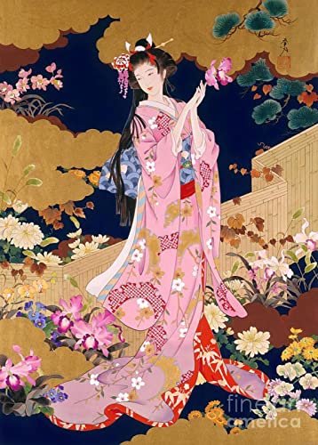 Puzzle 2000 Teile Japanisches Geisha-Schönheitsporträt, Basteln, pädagogisches Intelligenzspielzeug, Stressabbau, lustiges Familienspiel, Kinder, Erwachsene, anspruchsvolles Puzzle-, 70 x 100 cm Puzzle 2000 Teile Japanisches Geisha-Schönheitsporträt, Basteln, pädagogisches Intelligenzspielzeug, Stressabbau, lustiges Familienspiel, Kinder, Erwachsene, anspruchsvolles Puzzle-, 70 x 100 cm von LQKADBCXT