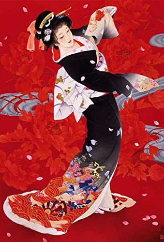 Puzzle 2000 Teile Japanisches Geisha-Schönheitsporträt, Basteln, pädagogisches Intelligenzspielzeug, Stressabbau, lustiges Familienspiel, Kinder, Erwachsene, anspruchsvolles Puzzle-, 70 x 100 cm Puzzle 2000 Teile Japanisches Geisha-Schönheitsporträt, Basteln, pädagogisches Intelligenzspielzeug, Stressabbau, lustiges Familienspiel, Kinder, Erwachsene, anspruchsvolles Puzzle-, 70 x 100 cm von LQKADBCXT