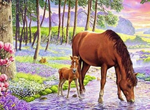 Puzzle für Erwachsene, 2000 Teile, Pferd, Tier, Basteln, Lernspielzeug, intellektuelles Spiel, Geschenk, 70 x 100 cm Puzzle für Erwachsene, 2000 Teile, Pferd, Tier, Basteln, Lernspielzeug, intellektuelles Spiel, Geschenk, 70 x 100 cm von LQKADBCXT