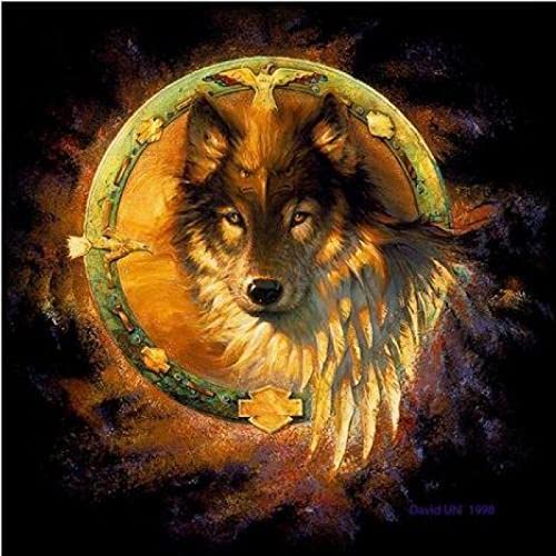 Puzzle für Erwachsene, 2000 Teile, Wolf, Tier, Basteln, Lernspielzeug, intellektuelles Spiel, Geschenk, 70 x 100 cm Puzzle für Erwachsene, 2000 Teile, Wolf, Tier, Basteln, Lernspielzeug, intellektuelles Spiel, Geschenk, 70 x 100 cm von LQKADBCXT