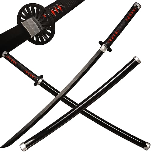 LQZJG Anime Bambus Schwert Cosplay Schwert,Kamado Tanjirou Schwert Katana 103cm/40 Zoll von LQZJG