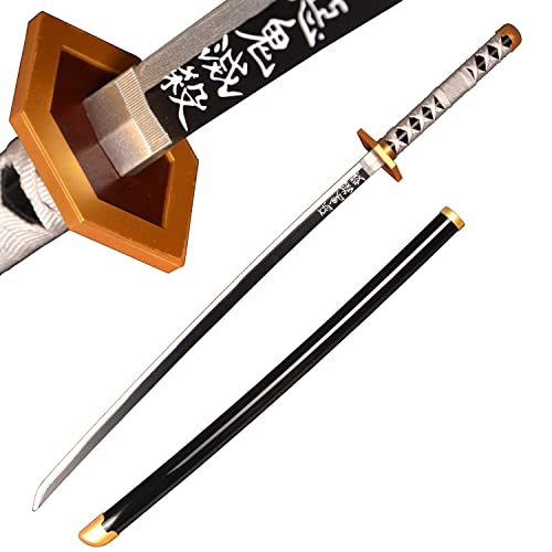 LQZJG Anime Bambus Schwert Cosplay Schwert,Sabito Schwert Katana 103cm/40 Zoll von LQZJG