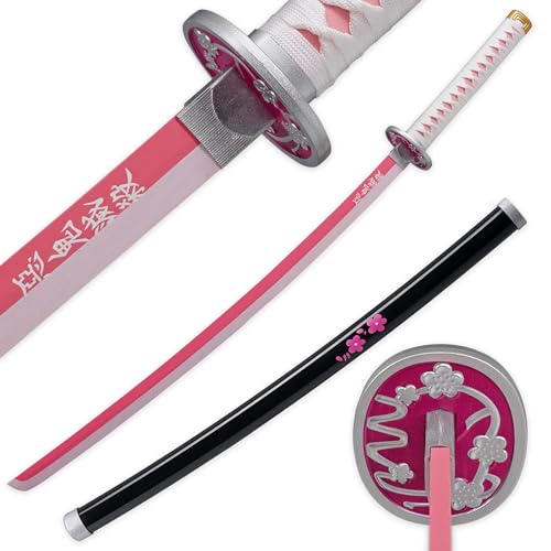 LQZJG Anime Bambus Schwert Cosplay Schwert,Tsuyuri Kanawo Schwert Katana 103cm/40 Zoll von LQZJG