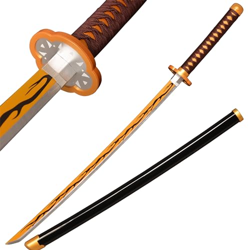 LQZJG Anime Bambus Schwert Cosplay Schwert,Kaigaku Schwert Katana 103cm/40 Zoll von LQZJG