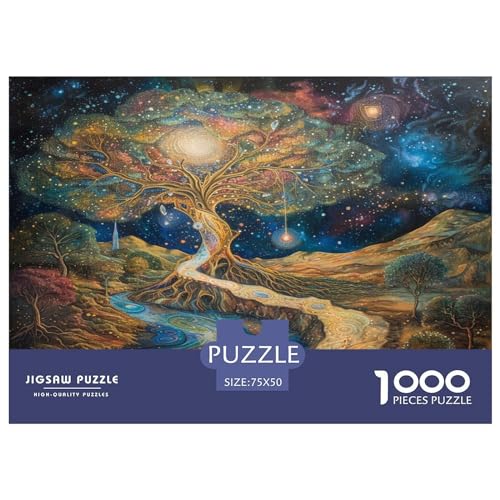 Baum des Lebens 1000 Stück Puzzle Für Erwachsene 1000 Stück Puzzle Für Erwachsene-Crazy Süßigkeiten-1000 Stück Puzzle Große Puzzles Kinder Lernspiel Spielzeug Geschenk Puzzel 1000pcs (75 von LRVANEDIH