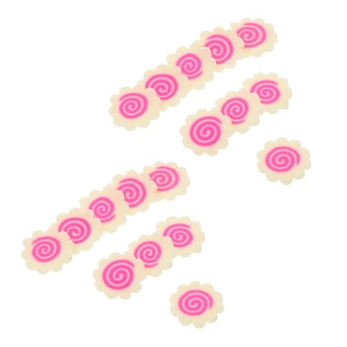 LRXIYODE 1packung Fake Food Sprinkles Soft Clay Narutomaki Charms Für Nagelkunst Und Handytaschen Slices Japanische Essensdekorationen Für Kreative Bastelprojekte LRXIYODE 1packung Fake Food Sprinkles Soft Clay Narutomaki Charms Für Nagelkunst Und Handytaschen Slices Japanische Essensdekorationen Für Kreative Bastelprojekte von LRXIYODE