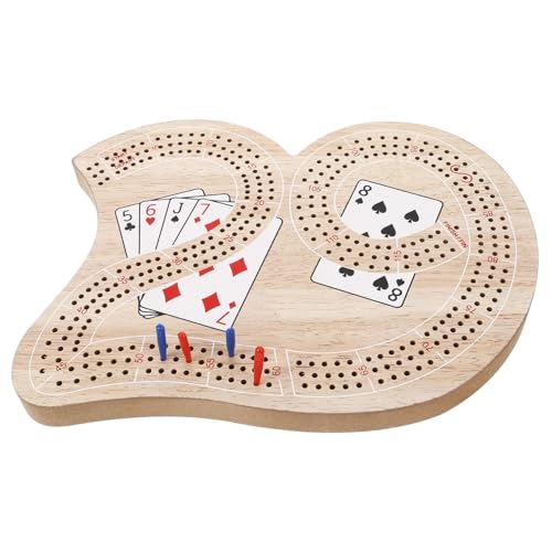 LRXIYODE 1 Set Cribbage Cribbage Boards Einzigartige Brettspiele Cribbage Brettspiel Cribbage Pegs Einzigartiges Reise Cribbage Brett Lustige Cribbage Pegs Cribbage Spiel Anzeigetafel Aus von LRXIYODE