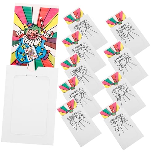 LRXIYODE 10stücke Farbwechselkarten Zum Ausmalen Für Junge Mädchen Halloween-Spielzeug Malposter Wassermalbuch Für Kreative Aktivitäten LRXIYODE 10stücke Farbwechselkarten Zum Ausmalen Für Junge Mädchen Halloween-Spielzeug Malposter Wassermalbuch Für Kreative Aktivitäten von LRXIYODE