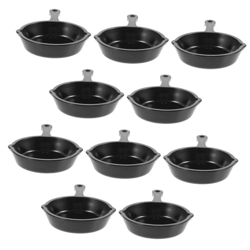 LRXIYODE 10 Stück Teiliges Miniatur Pfannen aus Kunststoff Kreative Mini Küchen Gadgets Realistische Mini Haus Dekoration Leichte Micro Szene Pfannen für DIY Puppenhaus Zubehör LRXIYODE 10 Stück Teiliges Miniatur Pfannen aus Kunststoff Kreative Mini Küchen Gadgets Realistische Mini Haus Dekoration Leichte Micro Szene Pfannen für DIY Puppenhaus Zubehör von LRXIYODE