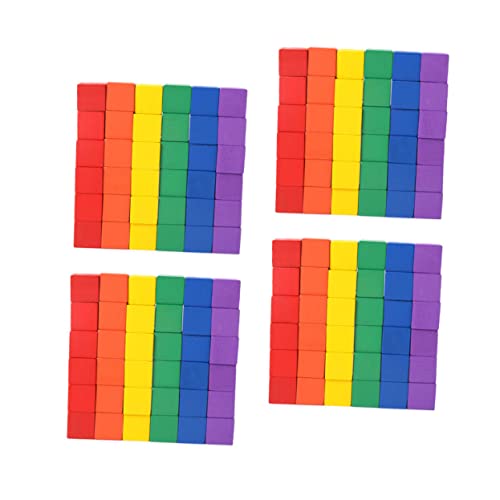 LRXIYODE 100 Stück Bunte Holzbausteine und DIY Würfel Glatte Kanten Sichere Kleine Bauklötze für Erwachsene Kreative Bastelwürfel für Spiele und Dekoration LRXIYODE 100 Stück Bunte Holzbausteine und DIY Würfel Glatte Kanten Sichere Kleine Bauklötze für Erwachsene Kreative Bastelwürfel für Spiele und Dekoration von LRXIYODE
