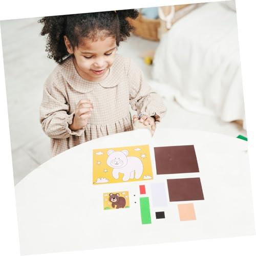 LRXIYODE 12 Blatt Teiliges Tier Puzzle Sticker aus Langlebigem Eva Material Bunte Sichere Schaumaufkleber für Vorschule Fördert Hand Auge Koordination und Logisches Kreatives DIY LRXIYODE 12 Blatt Teiliges Tier Puzzle Sticker aus Langlebigem Eva Material Bunte Sichere Schaumaufkleber für Vorschule Fördert Hand Auge Koordination und Logisches Kreatives DIY von LRXIYODE