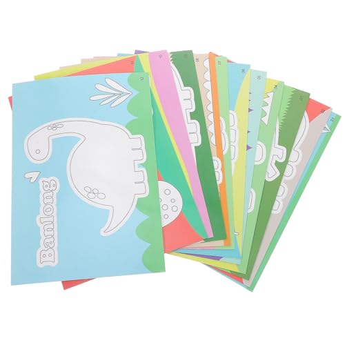 LRXIYODE 12 Stück Dinosaurier Puzzle Sticker Teilig Buntes DIY Tierpuzzle für Denkvermögen Hand Auge Koordination und Kognitivem Lernen für Party Favors LRXIYODE 12 Stück Dinosaurier Puzzle Sticker Teilig Buntes DIY Tierpuzzle für Denkvermögen Hand Auge Koordination und Kognitivem Lernen für Party Favors von LRXIYODE