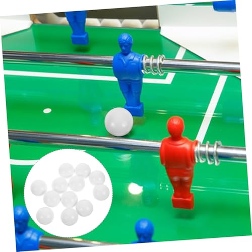LRXIYODE 12 Stück Teiliges Mini Tischfußballbälle aus Robustem HIPS Material Glatte Weiße Kickerbälle Passend für Tischfußballspiel Zubehör Langlebig und Praktisch für Foosball Tischspiele LRXIYODE 12 Stück Teiliges Mini Tischfußballbälle aus Robustem HIPS Material Glatte Weiße Kickerbälle Passend für Tischfußballspiel Zubehör Langlebig und Praktisch für Foosball Tischspiele von LRXIYODE