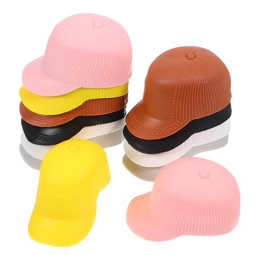 LRXIYODE 12 Stück Teiliges Miniatur Doll Cap Kleine Uv Sommermütze aus Kunststoff Vielseitiger Puppenhut als Foto Requisite und DIY Deko für Bastelprojekte und Kleine Babypuppen LRXIYODE 12 Stück Teiliges Miniatur Doll Cap Kleine Uv Sommermütze aus Kunststoff Vielseitiger Puppenhut als Foto Requisite und DIY Deko für Bastelprojekte und Kleine Babypuppen von LRXIYODE