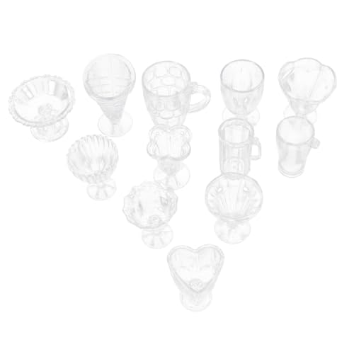 LRXIYODE 12 Stück Teiliges Miniatur Küchenzubehör Winzige Kunststofftassen Kinderfreundliche Mini Becher für Puppenhaus und Rollenspiel Mini Haus Trinkgeschirr für Junge Mädchen LRXIYODE 12 Stück Teiliges Miniatur Küchenzubehör Winzige Kunststofftassen Kinderfreundliche Mini Becher für Puppenhaus und Rollenspiel Mini Haus Trinkgeschirr für Junge Mädchen von LRXIYODE