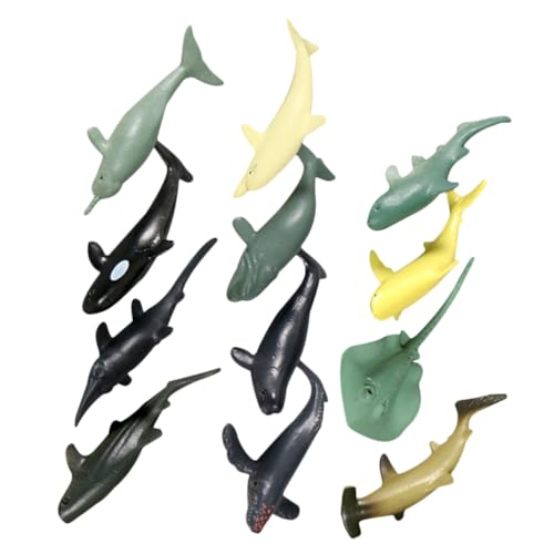 LRXIYODE 12 Stück Teiliges Simulation Meerestiere aus Hochwertigem Kunststoff Realistische Miniatur Meeresbewohner Modelle Leicht und Bruchsicher als Aquarium Deko und Lernspielzeug LRXIYODE 12 Stück Teiliges Simulation Meerestiere aus Hochwertigem Kunststoff Realistische Miniatur Meeresbewohner Modelle Leicht und Bruchsicher als Aquarium Deko und Lernspielzeug von LRXIYODE