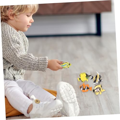 LRXIYODE 12 Stück Teiliges Simulierte Tropische Fische Modell Robustes Material Vielseitig als Lernspielzeug und Hausdekoration Fördert Kognition und Kreativität bei Kindern LRXIYODE 12 Stück Teiliges Simulierte Tropische Fische Modell Robustes Material Vielseitig als Lernspielzeug und Hausdekoration Fördert Kognition und Kreativität bei Kindern von LRXIYODE