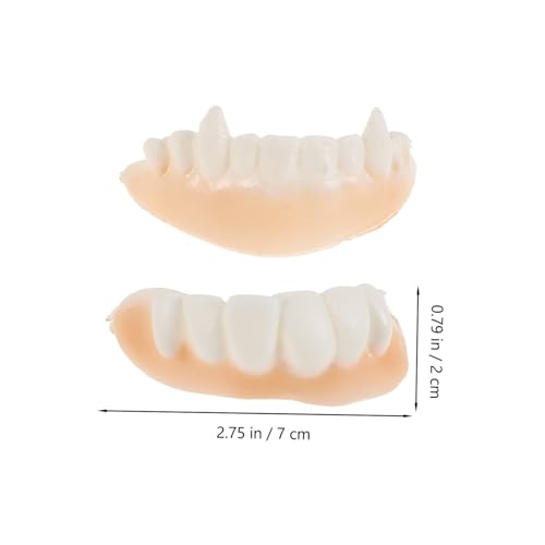 LRXIYODE 12 Stück Teiliges Vampirzähne aus Sichere und Realistische Halloween Zahnersatz Accessoires für Erwachsene für Kostüm und Mottopartys Langlebig und Vielseitig Verwendbar LRXIYODE 12 Stück Teiliges Vampirzähne aus Sichere und Realistische Halloween Zahnersatz Accessoires für Erwachsene für Kostüm und Mottopartys Langlebig und Vielseitig Verwendbar von LRXIYODE