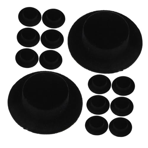 LRXIYODE 15 Stück Teiliges Mini aus Flockigem Harz Kleine Puppenhüte für DIY Bastelprojekte Puppendekoration und Partyzubehör Vielseitig Einsetzbar für Puppen Schneemänner und Geschenkideen LRXIYODE 15 Stück Teiliges Mini aus Flockigem Harz Kleine Puppenhüte für DIY Bastelprojekte Puppendekoration und Partyzubehör Vielseitig Einsetzbar für Puppen Schneemänner und Geschenkideen von LRXIYODE