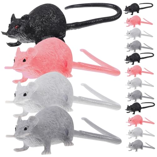 LRXIYODE 16 Stück Teiliges Realistische Halloween Mäuse Deko Farbige Miniatur Rattenfiguren Leichte Garten und Schlafzimmer Dekoration Vielseitig als Lernspielzeug und Fotorequisite LRXIYODE 16 Stück Teiliges Realistische Halloween Mäuse Deko Farbige Miniatur Rattenfiguren Leichte Garten und Schlafzimmer Dekoration Vielseitig als Lernspielzeug und Fotorequisite von LRXIYODE