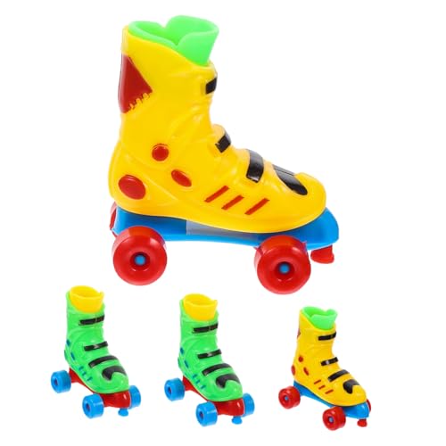 LRXIYODE Fingerspielzeug Rollschuh Satz für Kinder Tragbare Finger Rollschuhe Kompaktes Dekompressionsspielzeug für Schreibtisch und Freizeit LRXIYODE Fingerspielzeug Rollschuh Satz für Kinder Tragbare Finger Rollschuhe Kompaktes Dekompressionsspielzeug für Schreibtisch und Freizeit von LRXIYODE