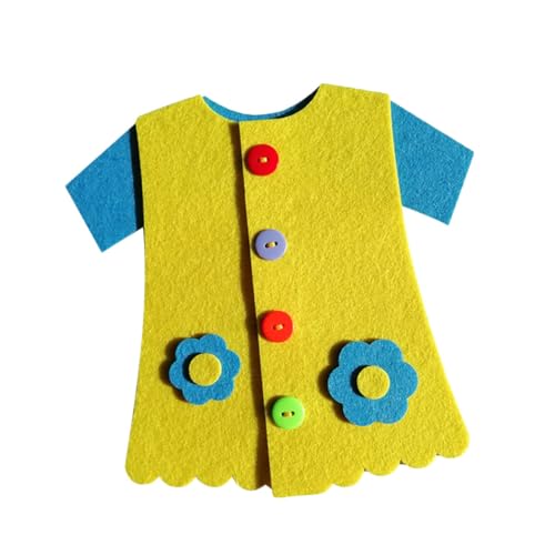 LRXIYODE 2 STÜCK Teiliges DIY Knopf und Reißverschluss Lernspielzeug aus Filz Pädagogisches Motorikspielzeug für Kleinkinder Fördert Hand Augen Koordination und Konzentration Farbenfrohes LRXIYODE 2 STÜCK Teiliges DIY Knopf und Reißverschluss Lernspielzeug aus Filz Pädagogisches Motorikspielzeug für Kleinkinder Fördert Hand Augen Koordination und Konzentration Farbenfrohes von LRXIYODE