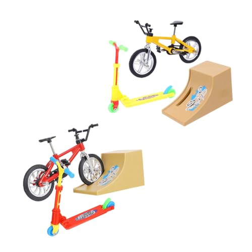LRXIYODE 2 Sätze Finger Bike Kit für Mini Finger Skateboard Rampenspielzeug aus Aluminiumlegierung und Kunststoff Realistische Form Farbenfroh Fördert Fingerfertigkeit und Koordination LRXIYODE 2 Sätze Finger Bike Kit für Mini Finger Skateboard Rampenspielzeug aus Aluminiumlegierung und Kunststoff Realistische Form Farbenfroh Fördert Fingerfertigkeit und Koordination von LRXIYODE