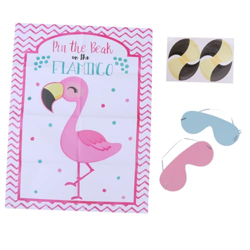 LRXIYODE 2sätze Flamingo-Aufkleber-spielset Mit Pin-The-Beak-Spiel Flamingo-spielaufklebern Kinderfotoaufklebern Spielpostern Und Kinderspielaufklebern Für Partyaktivitäten LRXIYODE 2sätze Flamingo-Aufkleber-spielset Mit Pin-The-Beak-Spiel Flamingo-spielaufklebern Kinderfotoaufklebern Spielpostern Und Kinderspielaufklebern Für Partyaktivitäten von LRXIYODE