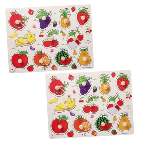 LRXIYODE 2 Sätze Obst Puzzle Kreatives Holzpuzzle für Kleinkinder Fördert Motorik und Lernen Eltern Junge Mädchen Spiel Pädagogisches Ab Jahre LRXIYODE 2 Sätze Obst Puzzle Kreatives Holzpuzzle für Kleinkinder Fördert Motorik und Lernen Eltern Junge Mädchen Spiel Pädagogisches Ab Jahre von LRXIYODE