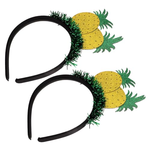 LRXIYODE 2 Stück Ananas Haarreifen Frucht Stirnband Festlicher Haarschmuck Party Zubehör Leicht Bequem Für Damen Mädchen Tropisches Kostüm LRXIYODE 2 Stück Ananas Haarreifen Frucht Stirnband Festlicher Haarschmuck Party Zubehör Leicht Bequem Für Damen Mädchen Tropisches Kostüm von LRXIYODE