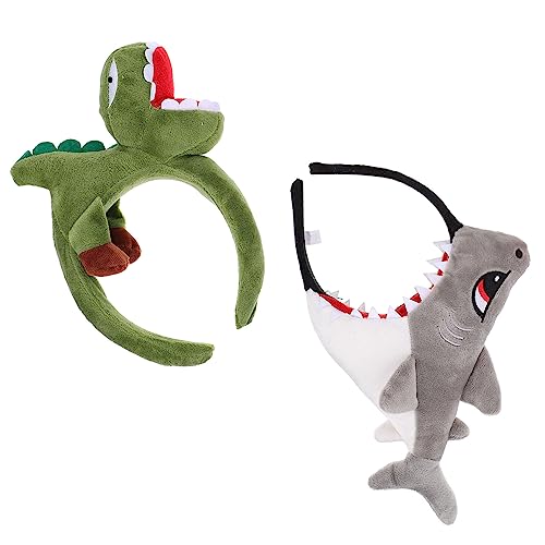 LRXIYODE 2 Stück Dinosaurier Haarreifen Elastisch Tierkopfband für Erwachsene Karneval Halloween Party Kostüm Accessoire Niedlich Attraktiv LRXIYODE 2 Stück Dinosaurier Haarreifen Elastisch Tierkopfband für Erwachsene Karneval Halloween Party Kostüm Accessoire Niedlich Attraktiv von LRXIYODE