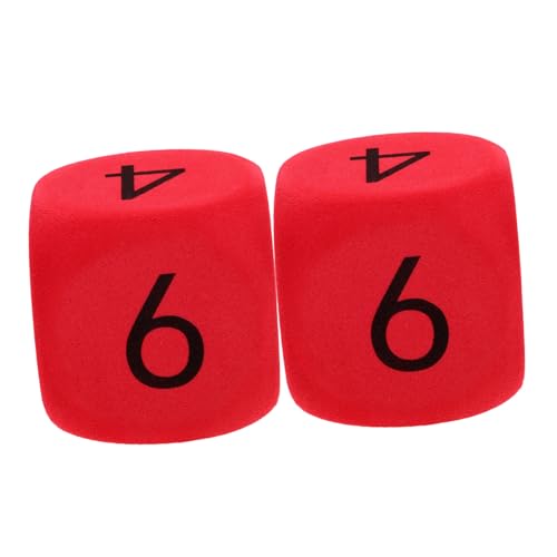 LRXIYODE 2 Stück Große Eva Schaumstoffwürfel für Lernspiele Klassenzimmeraktivitäten Partydeko Sichere Soft Dice mit Zahlen für Events und Spaß LRXIYODE 2 Stück Große Eva Schaumstoffwürfel für Lernspiele Klassenzimmeraktivitäten Partydeko Sichere Soft Dice mit Zahlen für Events und Spaß von LRXIYODE