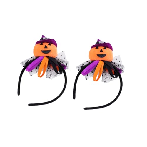 LRXIYODE 2 Stück Halloween Haarreifen mit Kürbis und Spinnen Hexenhut für Erwachsene und Lustiger Kopfschmuck Halloween Headwear Party Dekoration Passend für Jungen und Mädchen LRXIYODE 2 Stück Halloween Haarreifen mit Kürbis und Spinnen Hexenhut für Erwachsene und Lustiger Kopfschmuck Halloween Headwear Party Dekoration Passend für Jungen und Mädchen von LRXIYODE