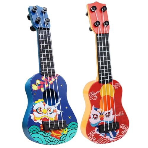 LRXIYODE 2 Stück Kinderspielzeug Ukulele Mini Gitarre für Anfänger Buntes Musikinstrument Spielerisch Musik Lernen für Kleinkinder Jungen Mädchen LRXIYODE 2 Stück Kinderspielzeug Ukulele Mini Gitarre für Anfänger Buntes Musikinstrument Spielerisch Musik Lernen für Kleinkinder Jungen Mädchen von LRXIYODE
