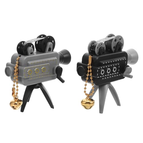 LRXIYODE 2 Stück Miniatur Filmprojektor Retro Stil Handkurbelbetriebene Plastik-Dekoration für Büro und Zuhause Vintage Puppenhaus Zubehör Kleines Filmrequisit Nostalgisches LRXIYODE 2 Stück Miniatur Filmprojektor Retro Stil Handkurbelbetriebene Plastik-Dekoration für Büro und Zuhause Vintage Puppenhaus Zubehör Kleines Filmrequisit Nostalgisches von LRXIYODE