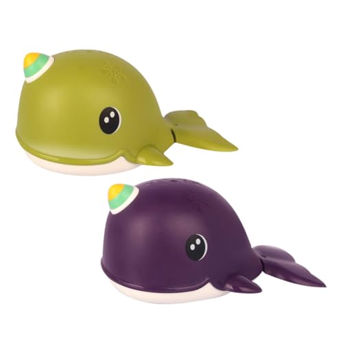 LRXIYODE 2 Stück Teiliges Badespielzeug Wal-Design Schwimmendes Wasserspielzeug für Junge Mädchen Farbenfrohes Badewannenspielzeug Eltern-Junge Mädchen-interaktion und Spielerischem Baden LRXIYODE 2 Stück Teiliges Badespielzeug Wal-Design Schwimmendes Wasserspielzeug für Junge Mädchen Farbenfrohes Badewannenspielzeug Eltern-Junge Mädchen-interaktion und Spielerischem Baden von LRXIYODE