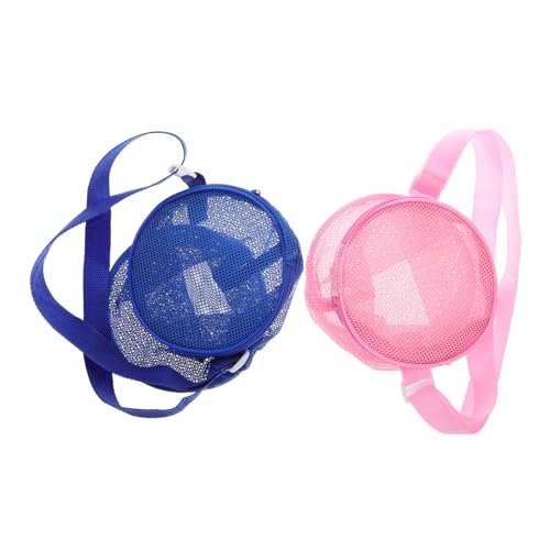 LRXIYODE 2 Stück Teiliges Mesh Strandtaschen für Tragbarer Strandspielzeug Organizer aus Strapazierfähigem Oxford Sandspielzeug Aufbewahrungstasche in Blau und Rosa für Outdoor und Reisen LRXIYODE 2 Stück Teiliges Mesh Strandtaschen für Tragbarer Strandspielzeug Organizer aus Strapazierfähigem Oxford Sandspielzeug Aufbewahrungstasche in Blau und Rosa für Outdoor und Reisen von LRXIYODE