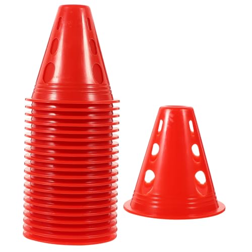 LRXIYODE 20 Stück Teiliges Kleines Trainingshütchen aus Robustem Windstabil und Farbintensiv für Fußball Rollschuhlaufen und Outdoor sportübungen Vielseitig für Hindernisparcours und LRXIYODE 20 Stück Teiliges Kleines Trainingshütchen aus Robustem Windstabil und Farbintensiv für Fußball Rollschuhlaufen und Outdoor sportübungen Vielseitig für Hindernisparcours und von LRXIYODE