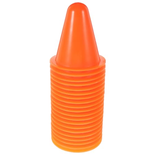 LRXIYODE 20 Stück Teiliges Markierungshütchen aus Flexiblem Kunststoff Windstabil und Farbintensiv für Rollschuh Training Fußball Basketball und Vielseitige Outdoor Sportarten LRXIYODE 20 Stück Teiliges Markierungshütchen aus Flexiblem Kunststoff Windstabil und Farbintensiv für Rollschuh Training Fußball Basketball und Vielseitige Outdoor Sportarten von LRXIYODE