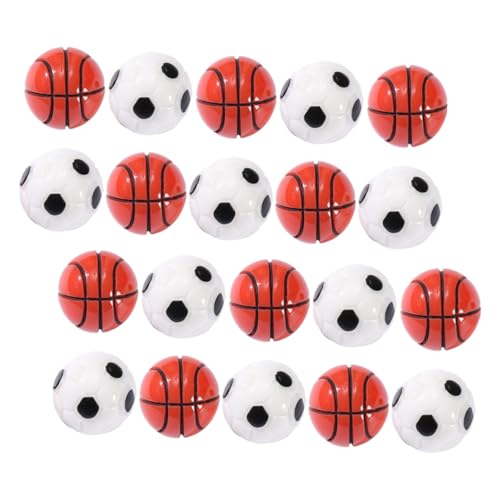 LRXIYODE 20 Stück Teiliges Mini Basketball und Fußball Dekorationsset Realistische Sportmodelle Kreative Mini Ornamente für Tisch Garten und Haus Einfache Aufbewahrung als Geschenk und LRXIYODE 20 Stück Teiliges Mini Basketball und Fußball Dekorationsset Realistische Sportmodelle Kreative Mini Ornamente für Tisch Garten und Haus Einfache Aufbewahrung als Geschenk und von LRXIYODE