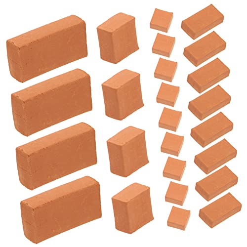 LRXIYODE 200 Stück Miniatur Ziegelsteine für DIY Micro Landschaften Handgefertigte Modellbau Spielzeuge für Puppenhaus Deko und Kreative Projekte LRXIYODE 200 Stück Miniatur Ziegelsteine für DIY Micro Landschaften Handgefertigte Modellbau Spielzeuge für Puppenhaus Deko und Kreative Projekte von LRXIYODE
