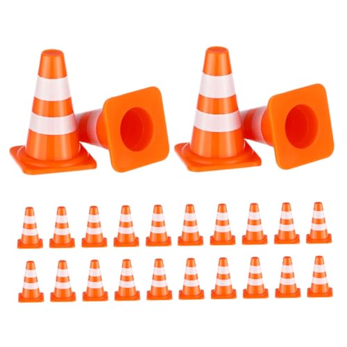 LRXIYODE 24 Stück Teiliges Mini verkehrskegel Realistische Orangefarbene Baustellen pylonen und Straßenschilder Interaktives Lernspielzeug zur Verkehrssicherheit und Rollenspiel Fördert LRXIYODE 24 Stück Teiliges Mini verkehrskegel Realistische Orangefarbene Baustellen pylonen und Straßenschilder Interaktives Lernspielzeug zur Verkehrssicherheit und Rollenspiel Fördert von LRXIYODE