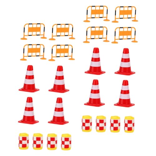 LRXIYODE 24 Stück Teiliges Robustem Inklusive Roter Oranger und Gelber Straßenleitkegel und Absperrungen Pädagogisches für Frühe Verkehrserziehung und Fantasievolles Rollenspiel LRXIYODE 24 Stück Teiliges Robustem Inklusive Roter Oranger und Gelber Straßenleitkegel und Absperrungen Pädagogisches für Frühe Verkehrserziehung und Fantasievolles Rollenspiel von LRXIYODE