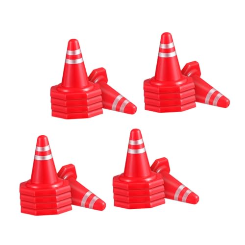 LRXIYODE 24stücke Mini Verkehrshütchen Miniatur Verkehrssignale Lustige Spielzeug Für Lernspielzeug Für Verkehrserziehung Und Indoor-Spiele LRXIYODE 24stücke Mini Verkehrshütchen Miniatur Verkehrssignale Lustige Spielzeug Für Lernspielzeug Für Verkehrserziehung Und Indoor-Spiele von LRXIYODE