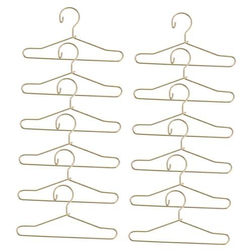 LRXIYODE 25 Stück Teiliges Mini Metall Puppenkleiderbügel aus Robustem Eisen Kleine Kleiderbügel für Puppenoutfits zum Organisieren und Präsentieren von Puppenkleidung LRXIYODE 25 Stück Teiliges Mini Metall Puppenkleiderbügel aus Robustem Eisen Kleine Kleiderbügel für Puppenoutfits zum Organisieren und Präsentieren von Puppenkleidung von LRXIYODE