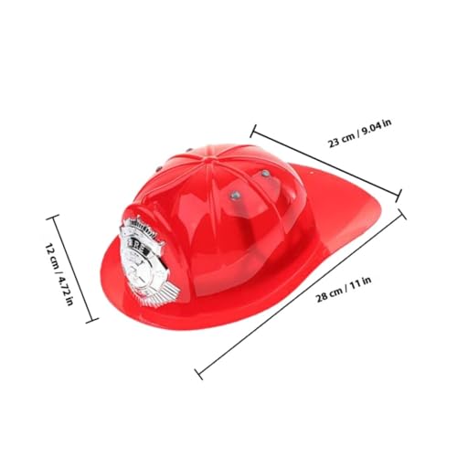 LRXIYODE 3 Stück Feuerwehrhelm aus Robustem Kunststoff Sicherheitshelm für Jungen und Mädchen für Fasching Halloween Kostümspiel und Geburtstagsfeiern in Rot und Gelb Verstellbar und LRXIYODE 3 Stück Feuerwehrhelm aus Robustem Kunststoff Sicherheitshelm für Jungen und Mädchen für Fasching Halloween Kostümspiel und Geburtstagsfeiern in Rot und Gelb Verstellbar und von LRXIYODE